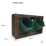 Plantes suspendues avec arrosage automatique