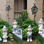 Nichoir décoratif en bois naturel