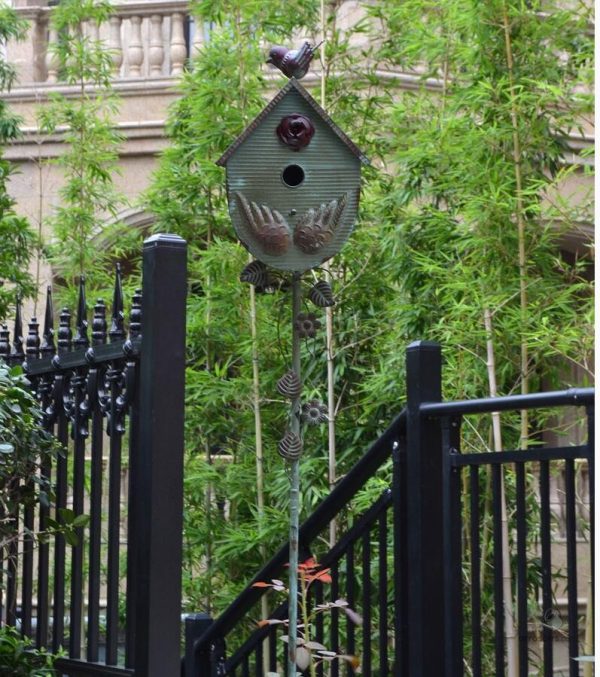 Nichoir à oiseaux en bois décoratif