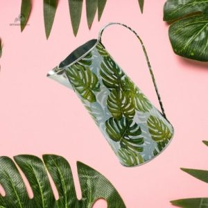Pichet en zinc pour arroser les plantes avec style