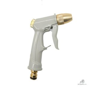 Pistolet d'arrosage en métal pour entretien de jardin