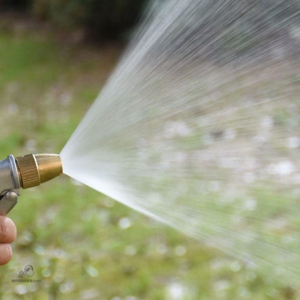 Accessoire d'arrosage en métal, idéal pour le jardinage
