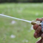Pistolet d'arrosage pratique, finition en métal de qualité