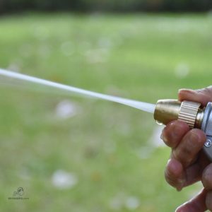 Pistolet d'arrosage pratique, finition en métal de qualité
