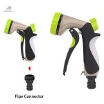Accessoire de jardinage : pistolet d'arrosage multifonction