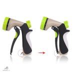 Pratique pistolet d'arrosage, 8 options de jet disponibles