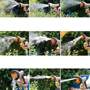 Arrosage efficace avec pistolet haute pression