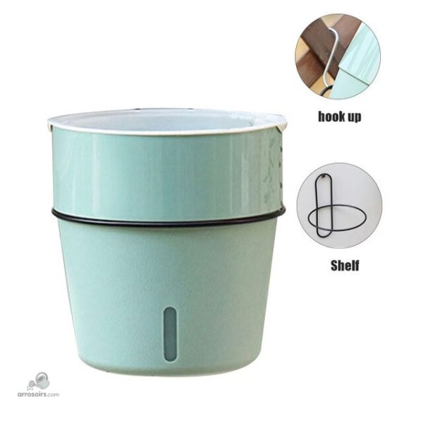 Pot d'arrosage intelligent avec capteurs d'humidité