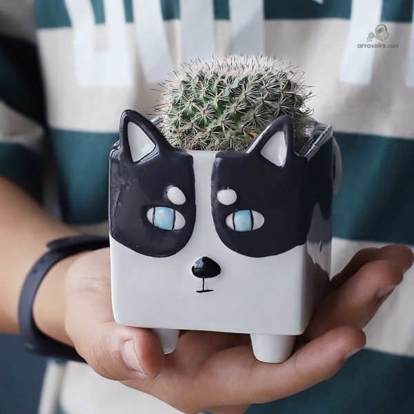 pot-de-fleurs-animaux-1 Pot de fleurs animaux décoratif pour la maison