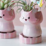 Cache-pot pour plantes, style animalier