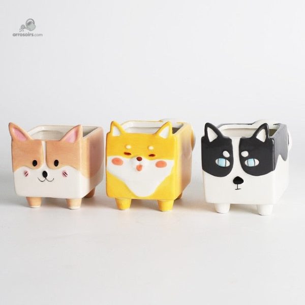 Pot de fleurs en forme d'animaux pour la maison