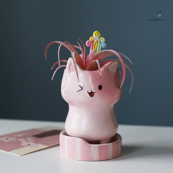Pot de fleurs animalier pour un décor