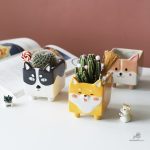 Pot de fleurs animaux décoratif pour la maison - vue 2