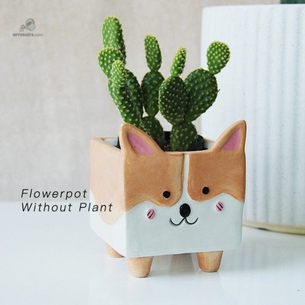 Pot de fleurs animaux décoratif pour la maison - vue 6