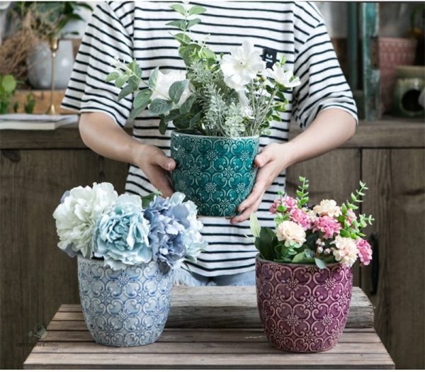 Accessoire de jardinage au style rétro et chic