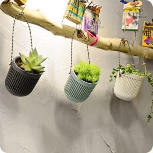 Pot suspendu idéal pour jardinière intérieure