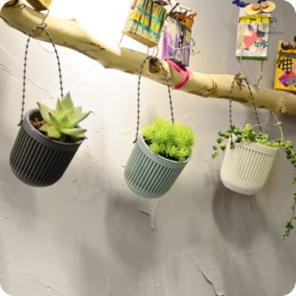 Pot suspendu idéal pour jardinière intérieure