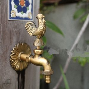 Robinet d'arrosage en laiton durable et résistant