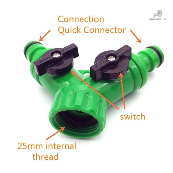 Accessoire d'arrosage pour jardin, optimise la distribution d'eau