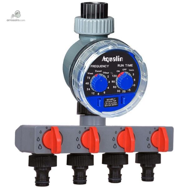 Gestion optimisée de l'eau avec sélecteur d'arrosage