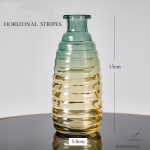 Vase soliflore en verre pour un accent floral délicat