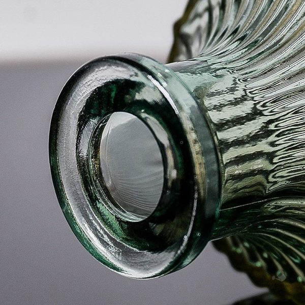 Soliflore en verre pour une décoration de table unique