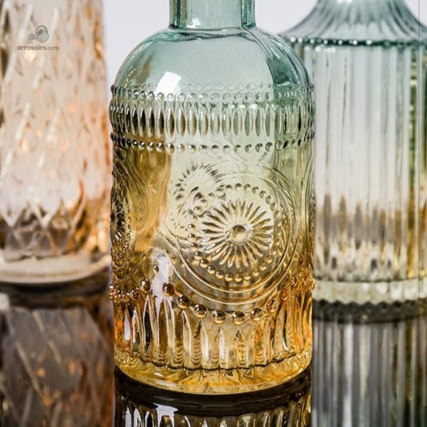 Soliflore en verre avec forme originale pour vos fleurs