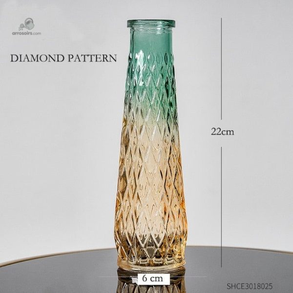 Soliflore en verre pour une présentation de fleurs raffinée