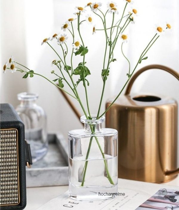 Soliflore en verre pour ambiance colorée