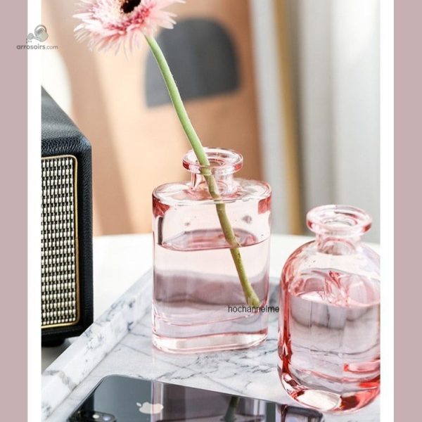 Soliflore en verre pour style contemporain
