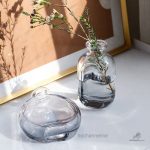 Soliflore élégant en verre