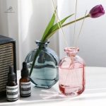 Vase en verre lumineux