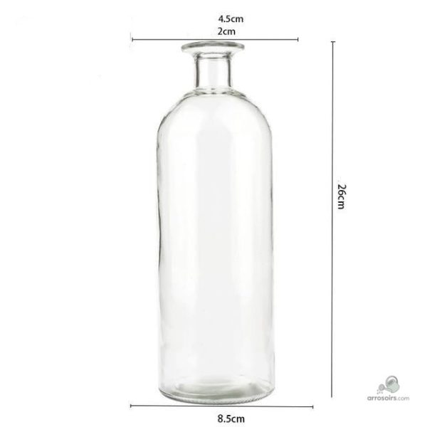Design sobre pour un vase soliflore vintage