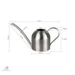 Théière en acier, accessoire de cuisine raffiné