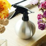 Vaporisateur à plante en acier inoxydable élégant