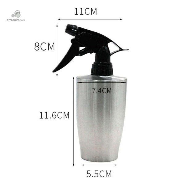 Vaporisateur pour plantes, finition inox, léger et ergonomique