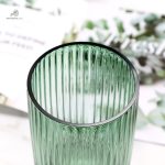 Vase bouteille en verre, touche esthétique pour salon