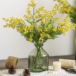 Vase vert élégant de style Dame Jeanne
