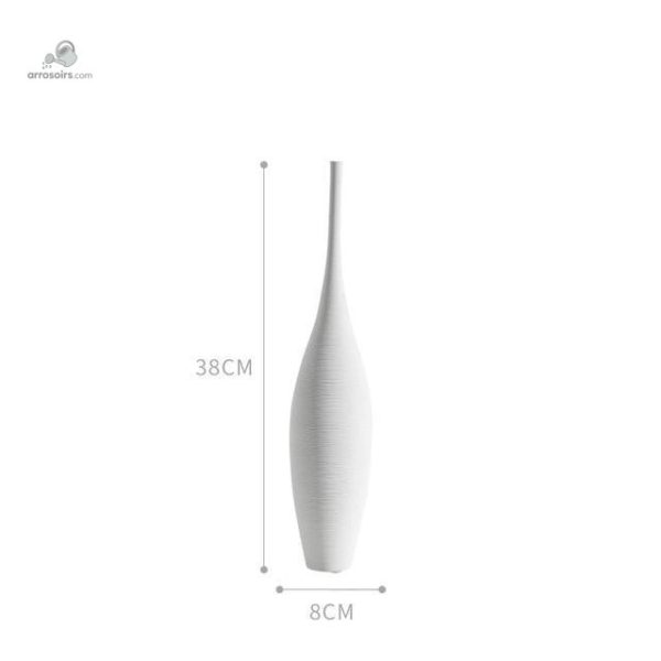 Vase design original en métal