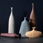 Vase italien Morandi, harmonie de formes et couleurs