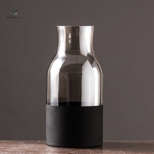 Vase design original en verre