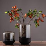 Vase design épuré en verre
