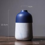 Vase en porcelaine pour décoration intérieure