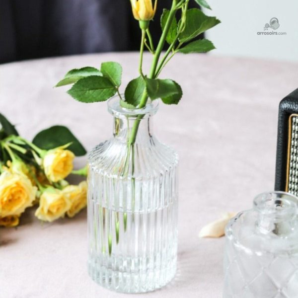 Vase en verre original, pour une touche d'élégance