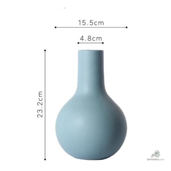 Vase céramique au design chic