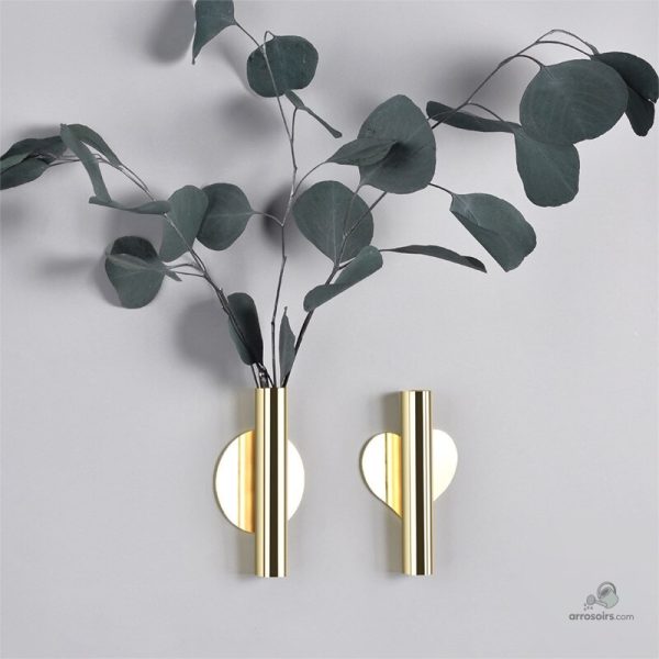 Vase mural design, ornement mural raffiné