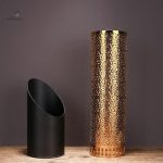 Vase noir or pour une touche sophistiquée dans votre maison