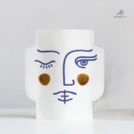 Vase design en papier résistant à l'eau