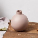 Vase décoratif rond, style chic et moderne