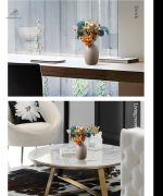 Vase rond mat, ajout esthétique pour toute pièce